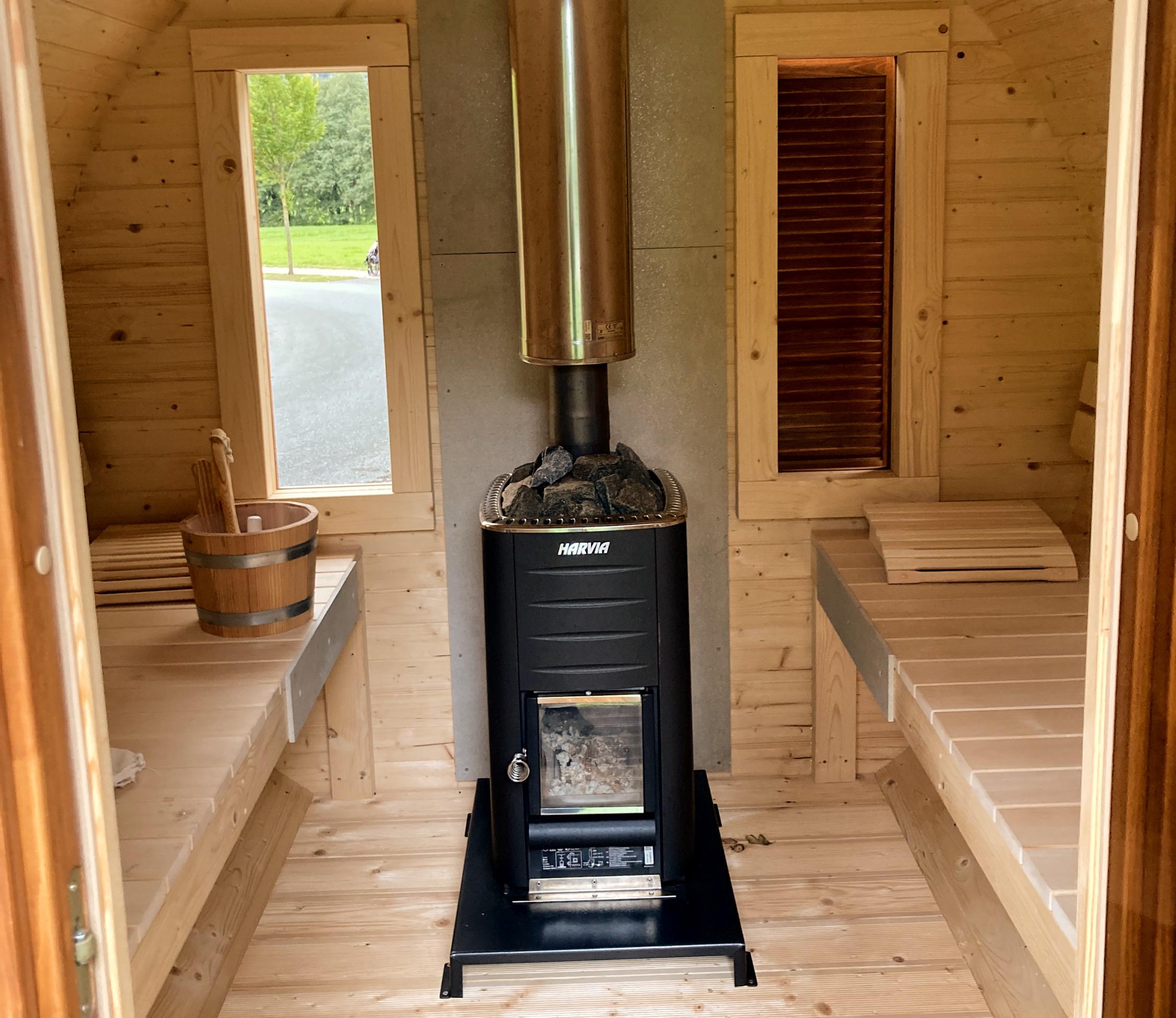 Leistungsstarker Holzofen